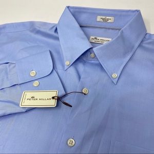 Peter Millar Crown Big & Tall Long Sleeve Shirt